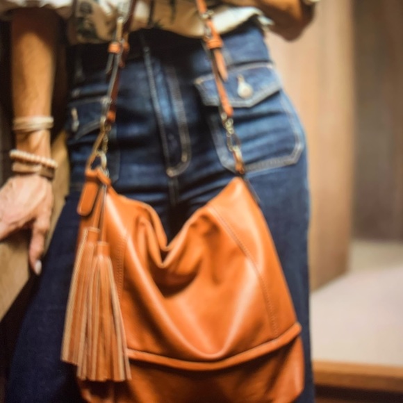 Miley Shoulder Bag by Louenhide in Brown - Picture 7 of 8